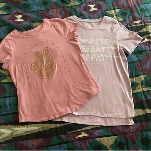 2/$11 Athletic Works Girls T-Shirts